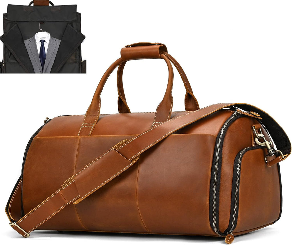Carry-on Garment Bag Duffel Bag Suit Travel Bag Weekend Bag Flight Bag with Shoe Pouch
