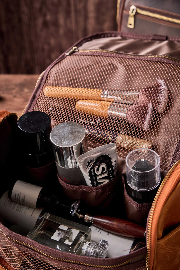 Hanging Toiletry Bag Personalized Large Men's Wash Bag