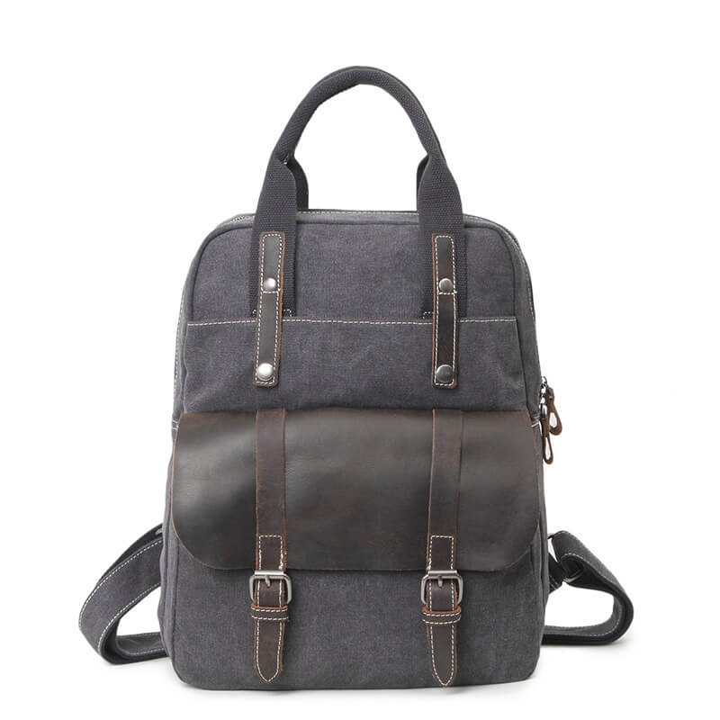 Washed Canvas Travel Backpack, Fashion Backpacks 1022 - Unihandmade