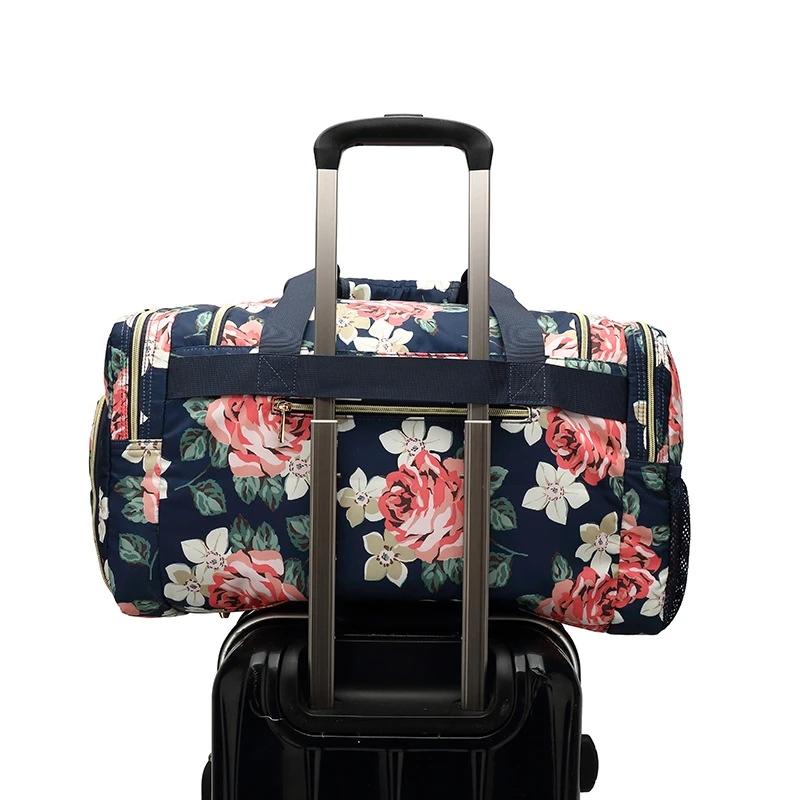 Waterproof Canvas Duffel Weekender Bag Tote Bag