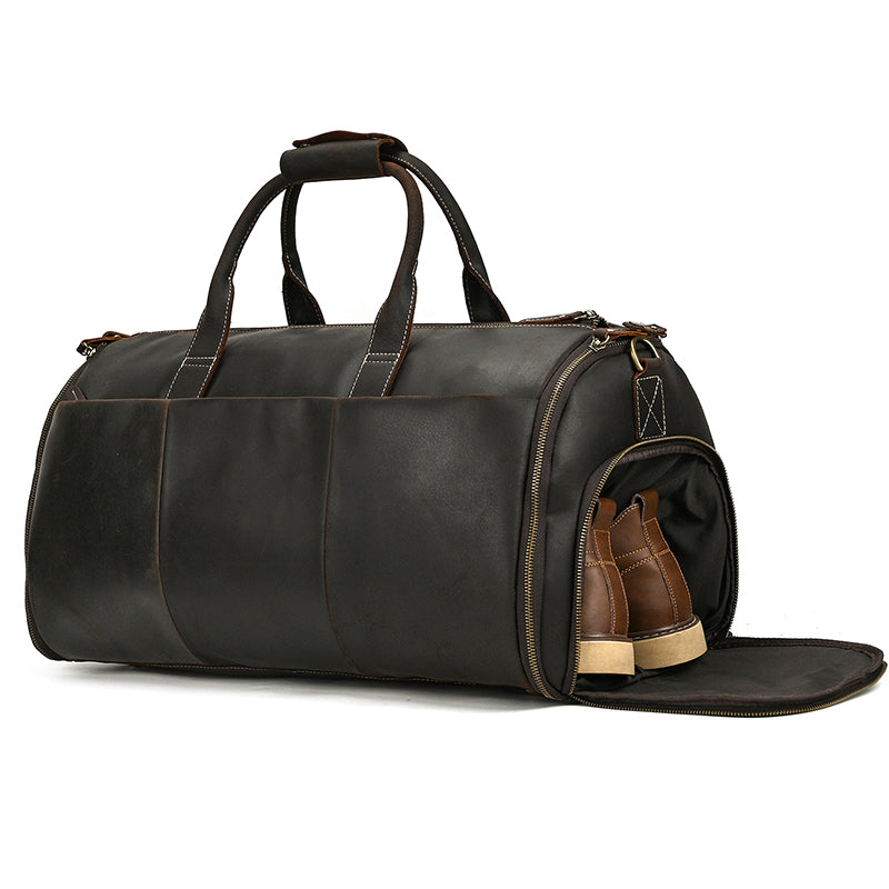 Carry-on Garment Bag Duffel Bag Suit Travel Bag Weekend Bag Flight Bag with Shoe Pouch