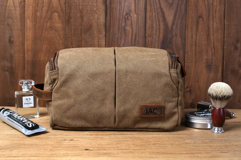 How To Create Your Own DIY Toiletry Bag Waxed Canvas