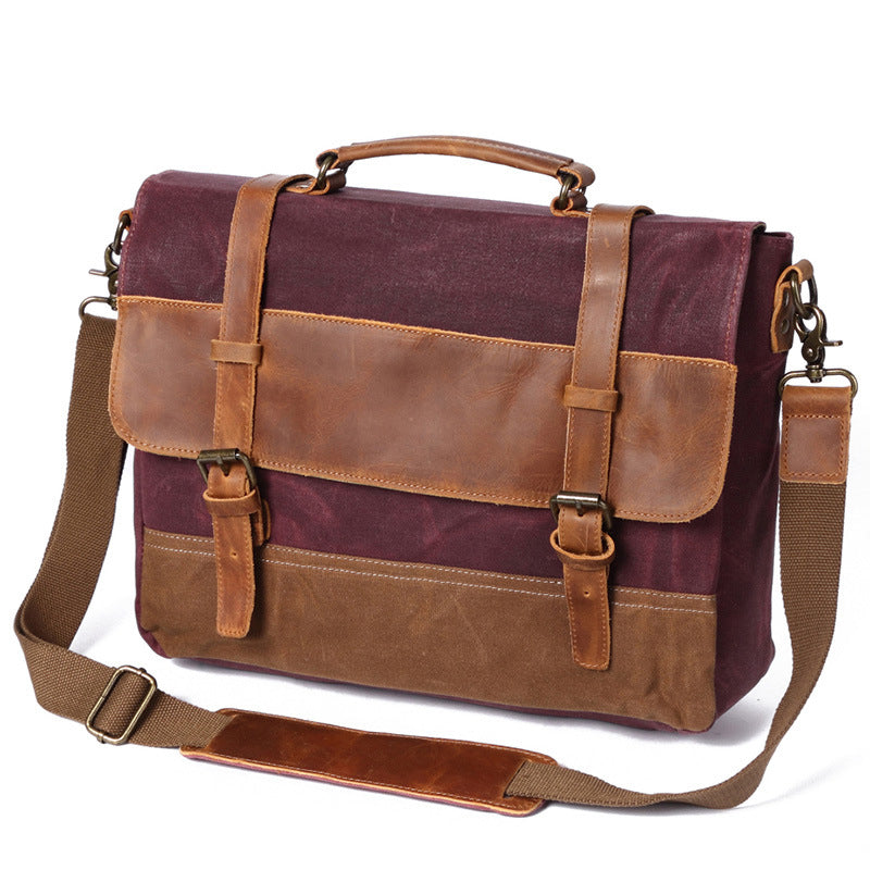 Business Bags for Men in Leather & Canvas