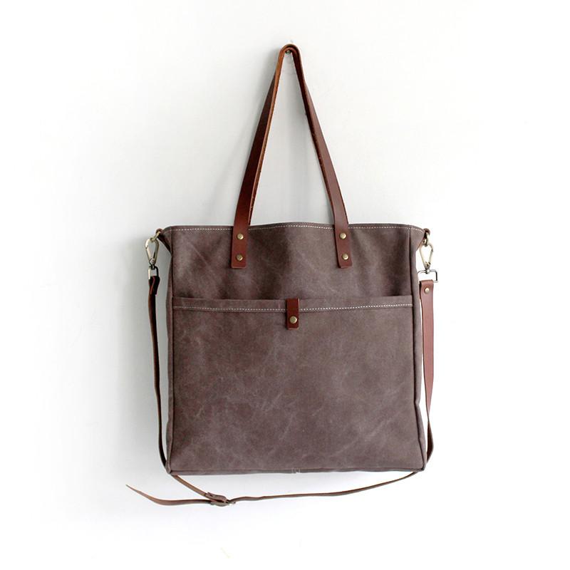 Messenger Canvas Tote w/ Shoulder Strap 14W X 12H