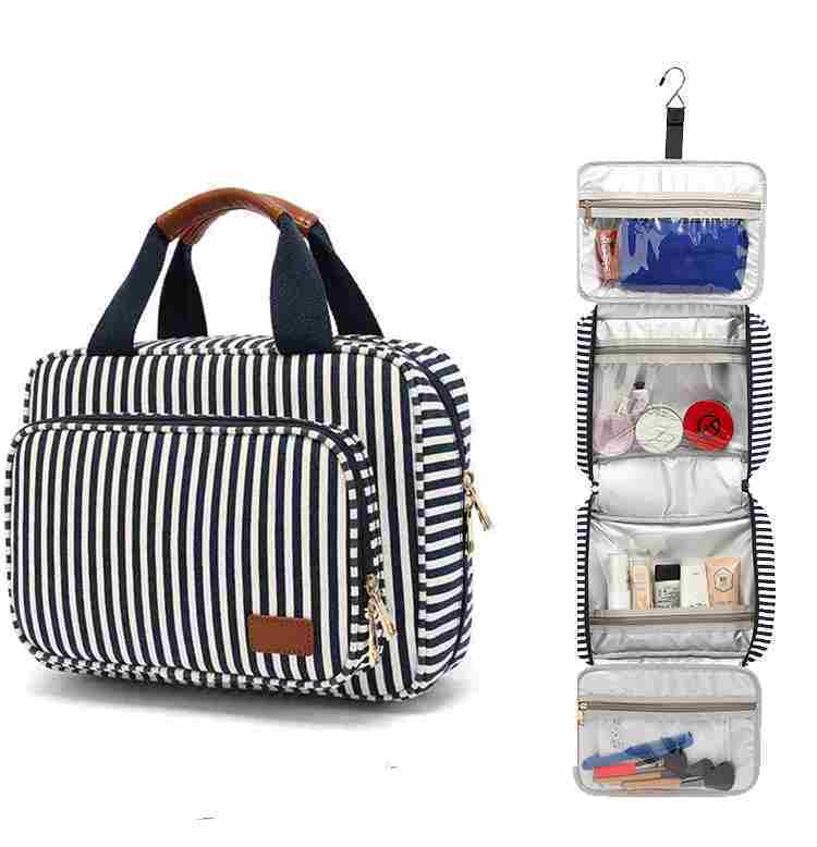 Toiletry Bag for Women Travel Bag with Hanging Hook Bathroom Organizer –  Unihandmade