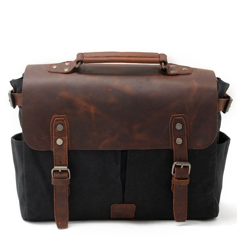 Canvas DSLR Camera Messenger bag Canvas Shoulder Camera Bag MC16960ND - Unihandmade