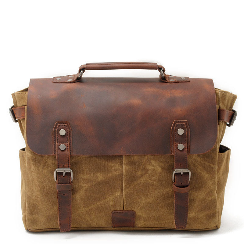 Canvas DSLR Camera Messenger bag Canvas Shoulder Camera Bag MC16960ND - Unihandmade