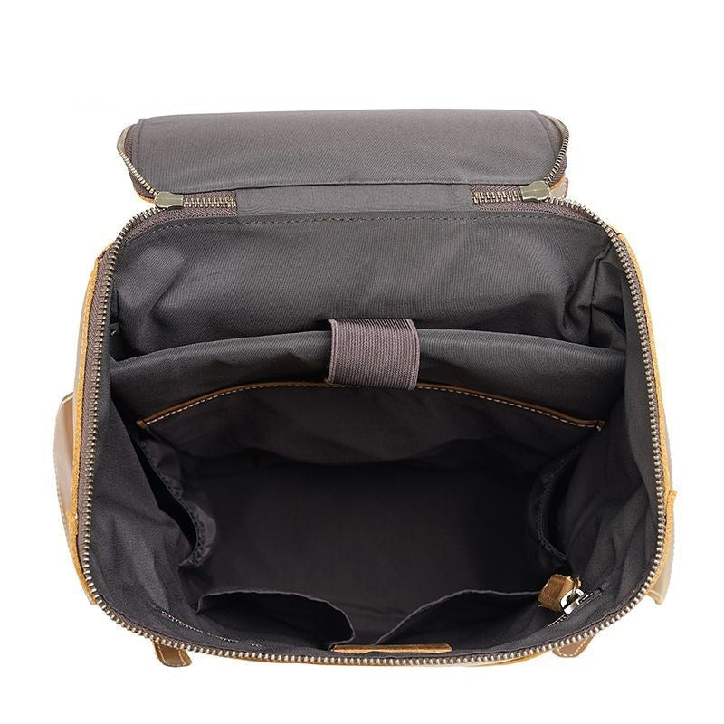Handmade Full Grain Leather Backpack Travel Backpack