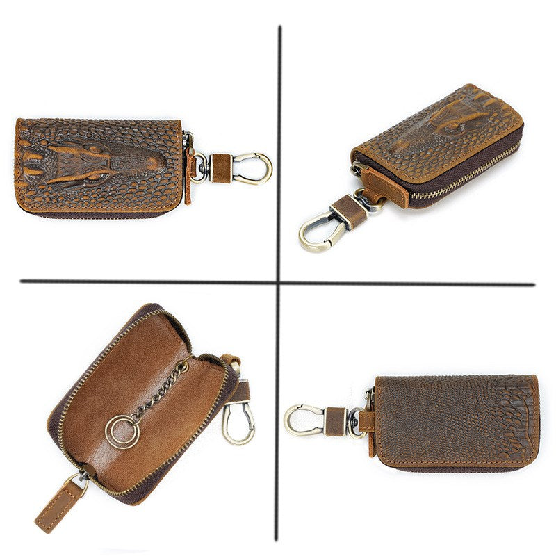 Handmade Full Grain Leather Key Holder Organizer