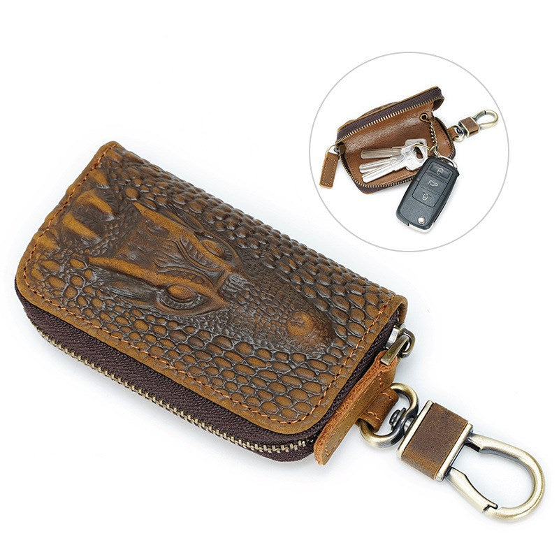 Handmade Full Grain Leather Key Holder Organizer