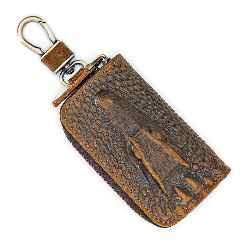 Handmade Full Grain Leather Key Holder Organizer