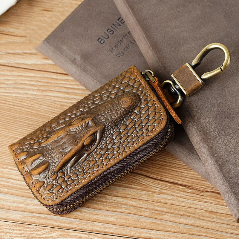 Handmade Full Grain Leather Key Holder Organizer