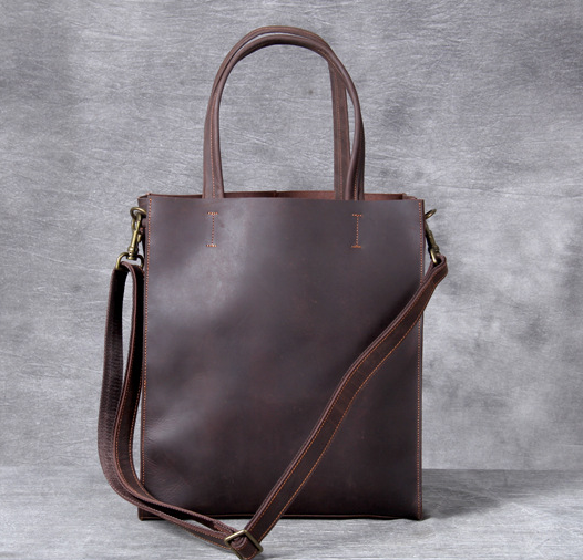 Orlov Hill Leather 4/8” Crossbody Bag Strap – Brown, Handmade, Messenger/Tote Replacement – Unisex, Model 2252