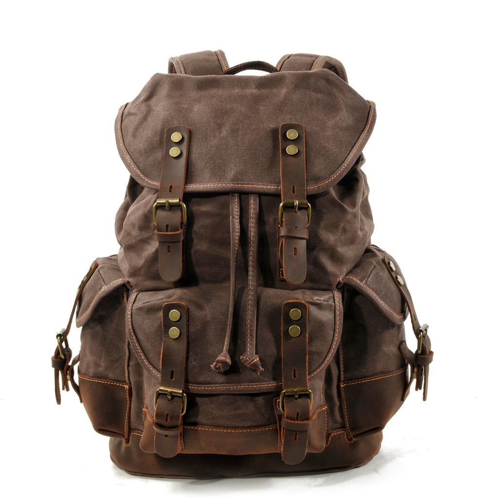Basic Canvas Rucksack Canvas Bag – Unihandmade