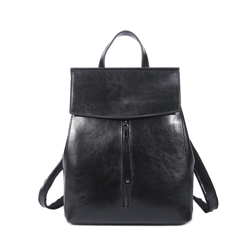 black leather backpack woman Backpack Purse Lady Backpack Women Leather Backpack Brown