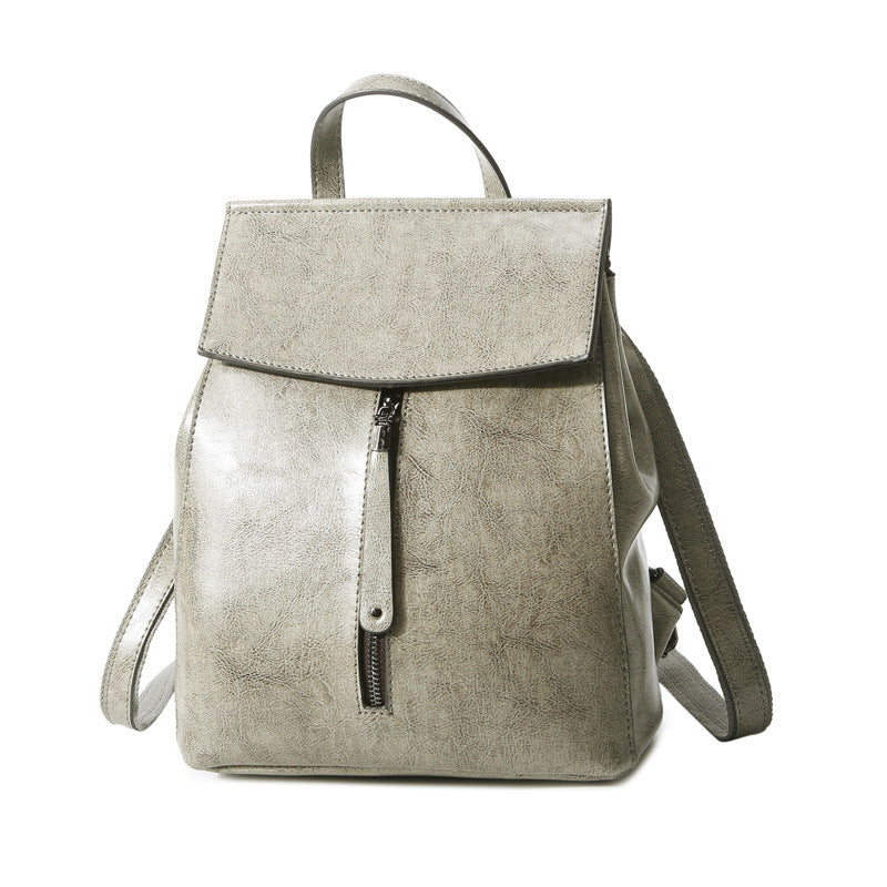backpack purse leather grey Backpack Purse Lady Backpack Women Leather Backpack Grey