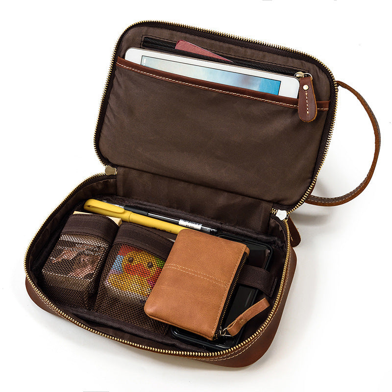 Dopp Kit Personalized Double Compartment Toiletry Travel Case