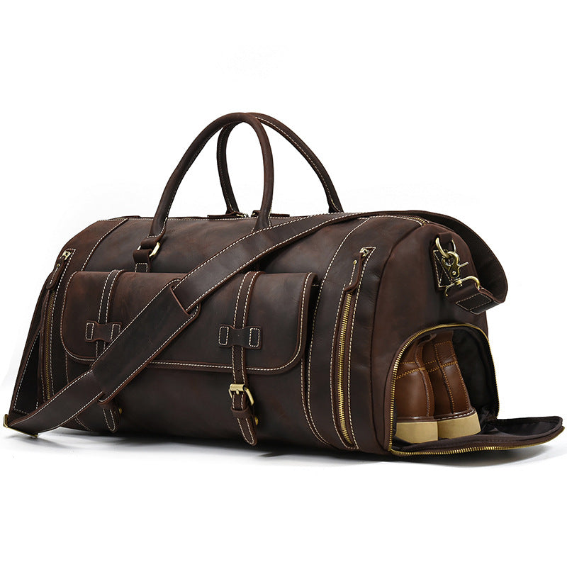 Pochette cosmétique patent leather travel bag Louis Vuitton Brown