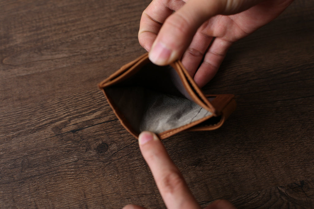 Personalized Wedding Gift RFID Blocking Leather Money Clip