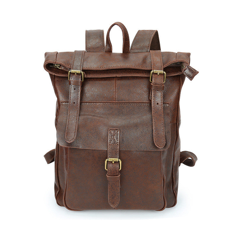 Laptop Backpack Handmade Leather Backpack Men Backpack YD8186 - Unihandmade