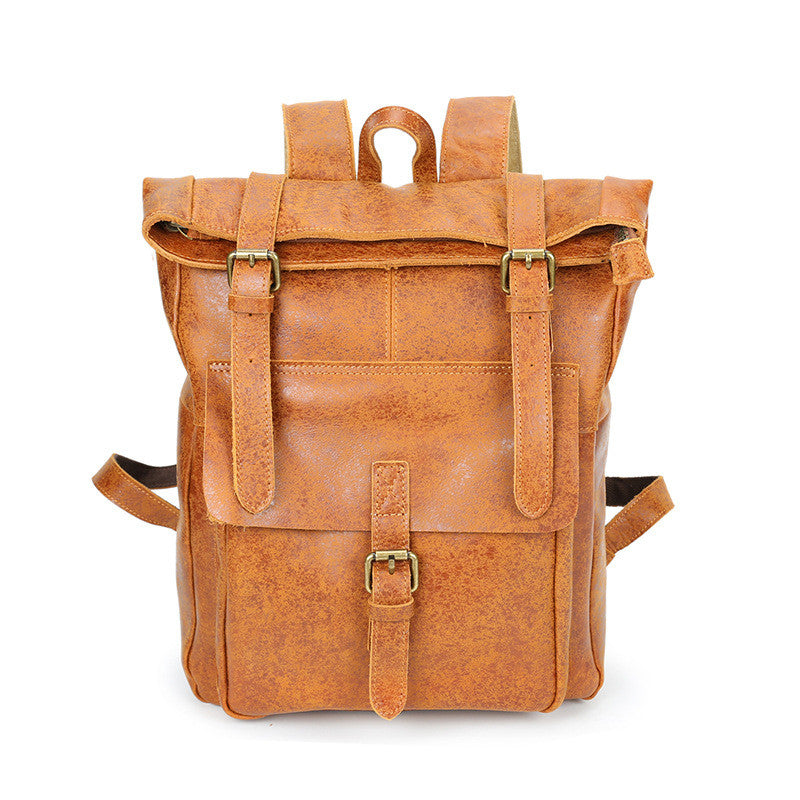 Laptop Backpack Handmade Leather Backpack Men Backpack YD8186 - Unihandmade
