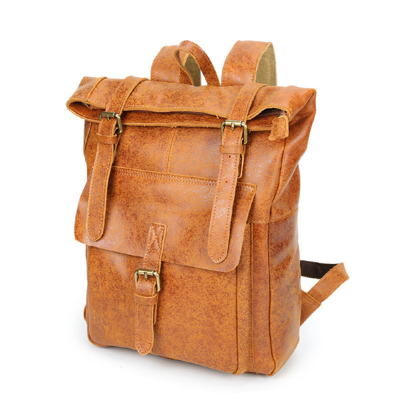 Laptop Backpack Handmade Leather Backpack Men Backpack YD8186 - Unihandmade