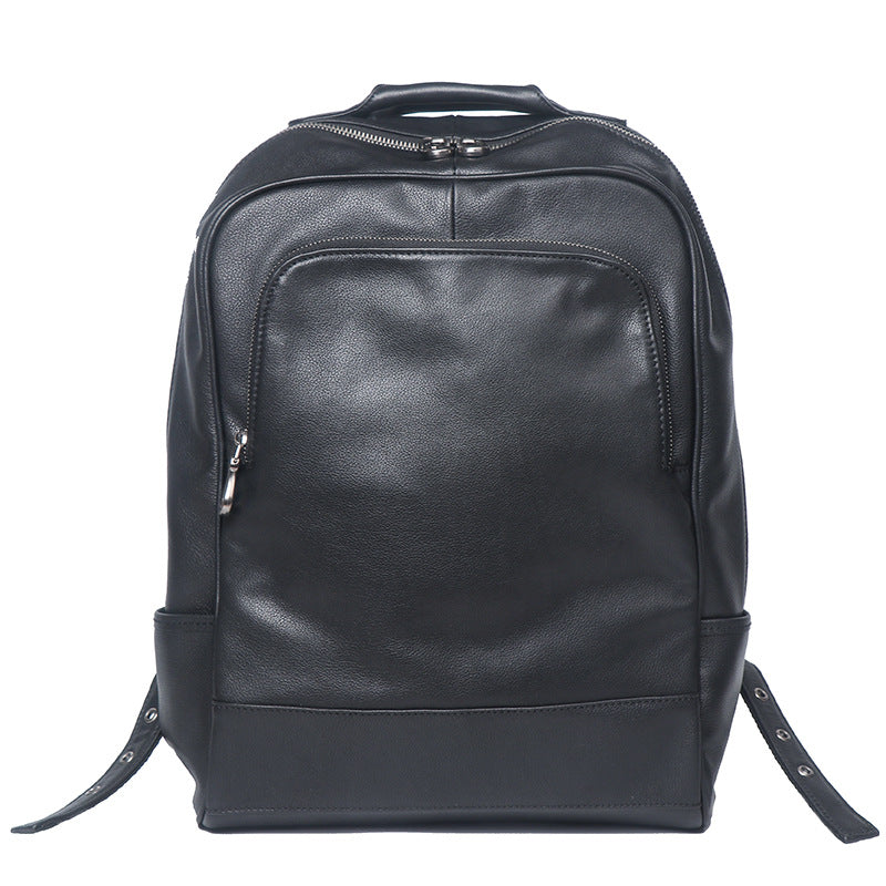 Black Leather Backpack Handmade Authentic Leather Backpack 