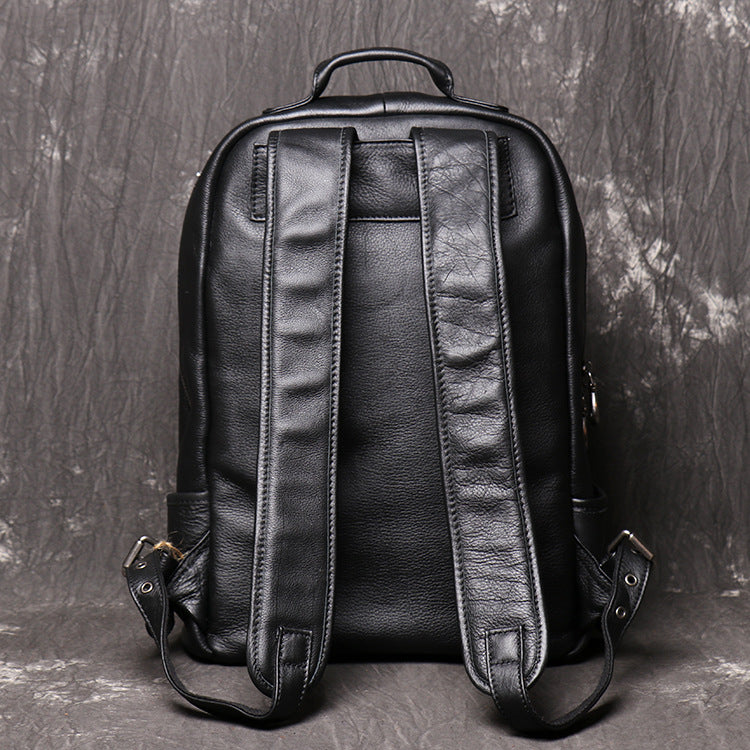 Handmade Backpack Men Full Grain Leather Backpack Cool Backpack 